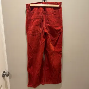 Red Corduroy Pants thumbnail 3