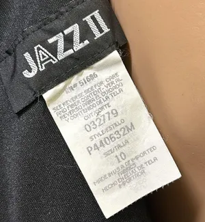 Jazz II Formal Black Velvet Accent Slit Front Sleeveless Maxi Gown Dress Size 10 thumbnail 14