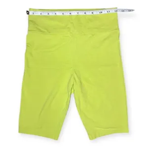 Wild Fable Lime Green High Rise High Waisted‎ Biker Shorts Size Small thumbnail 5