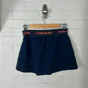 Head Navy Tennis Mini Skort Size S thumbnail 5