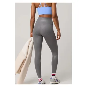 Aerie Offline Shell Purple Real Me High Waisted Crossover Leggings Sz.L NWT thumbnail 4
