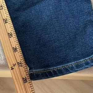 Maternity Dark Wash Skinny Jeans‎ Full Panel Comfortable Stylish Everyday thumbnail 3