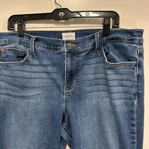 Hudson Jeans Natalie Dianna Dark Blue Ankle & Cropped denim Size 32 thumbnail 2