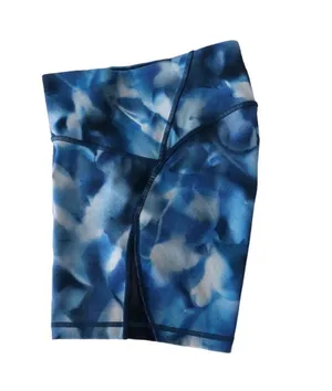 Lululemon Train Times Short 6” Inseam Mini Blush Blossom Alpine White Blue Sz 8 thumbnail 8