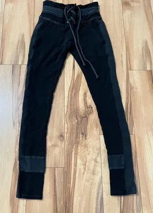 Free people cotton leggings thumbnail 1