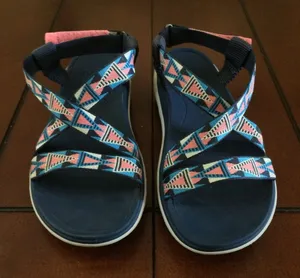 Teva Terra float livia navy sandals size 7 thumbnail 1