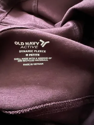 Old navy performance crop half zip thumbnail 3