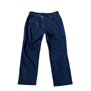 Abercrombie & Fitch Black Faux Leather Waist Jeans: ‘90s Relaxed Jean High Rise thumbnail 5