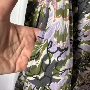 Free People Western Royalty Beaded Dark Floral Boho Sundress S Whimsigoth Fairy thumbnail 5