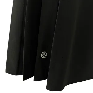 .Lululemon Side-Pleat High-Rise Tennis Skirt Black Size 4 thumbnail 6