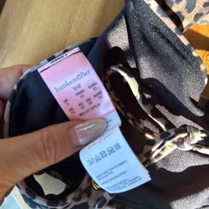 Hunkemoller Leopard Bikini Bottom Size XS thumbnail 4