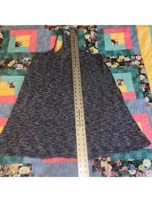 American Eagle Outfitters Woman’s Med Blue Racerback Summer Dress, Size M thumbnail 8