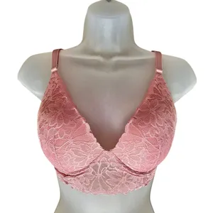 Victoria's Secret PINK Push Up Bralette Pink S-DD Lace NWOT thumbnail 1