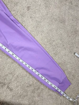 Figs Women’s Zamora High-Rise Casual Scrub Trouser Pants in Lavender XSP thumbnail 12