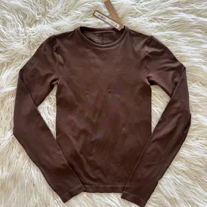 Skims Soft Smoothing Long Sleeve Top Cocoa Size XS thumbnail 1