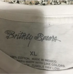 Britney Spears Graphic T Shirt White Size L thumbnail 2