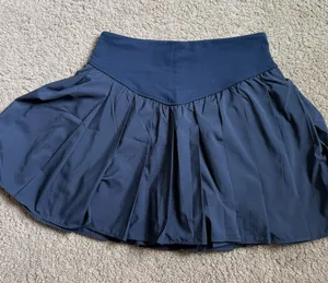 FP Movement by Free People Navy Pleated Mini Skirt thumbnail 1