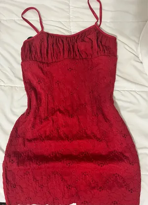 Formula x red mini dress Size M thumbnail 1