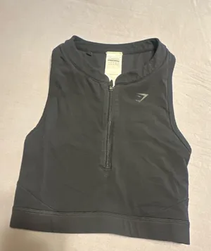 Black Gymshark Bra thumbnail 1