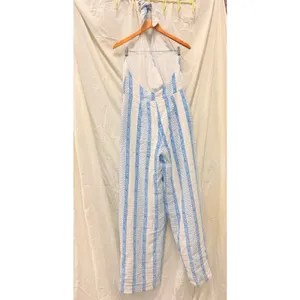 Anthropologie Line‎ & Dot Bandana Halter Jumpsuit Blue Boho Spring Resort thumbnail 4