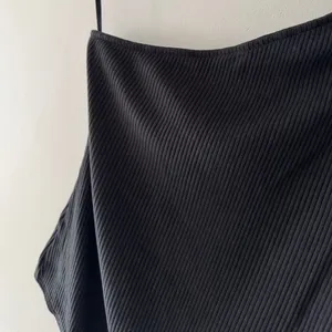 American Eagle Black Ribbed One Shoulder Tie Detail Bodysuit‎ thumbnail 4
