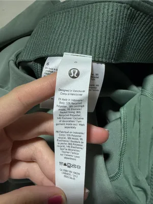 Lululemon NWT softstreme hr midi skirt Grey eucalyptus 6 MSRP$98 thumbnail 9