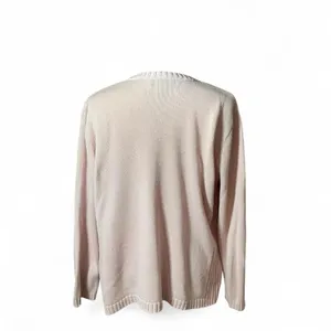 Cabelas Womens Sweater XL V Neck Knit Pullover Pink Casual Long Sleeve‎ Top thumbnail 2