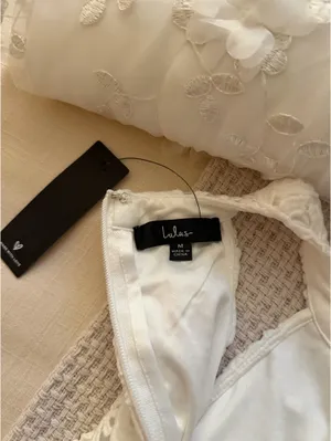 Lulus White Dress Lace thumbnail 3