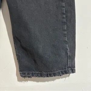 BDG Urban Outfitters Logan Barrel High Waist Baggy Wide Leg Jeans Black Sze 31W thumbnail 8