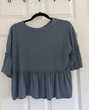 Flowy Top Blue thumbnail 2