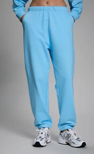 Years of Ours X FFF Joggers Oversize Cotton Sky Blue Medium/Large thumbnail 1