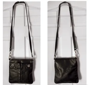 Marc Jacobs Black Leather Crossbody Bag thumbnail 9