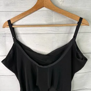 Skims Seamless Sculpt Thong Bodysuit Womens 2X 18-20 Black Shaping Body Shaper thumbnail 5