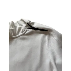 T by Talbots White Mock Neck Pullover | Small thumbnail 6