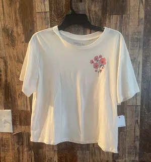 Rebellious One NWT flower design size XL 22 length x 20 bust thumbnail 2