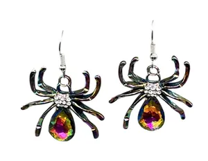 Spider Rhinestones Earrings Multiple thumbnail 1