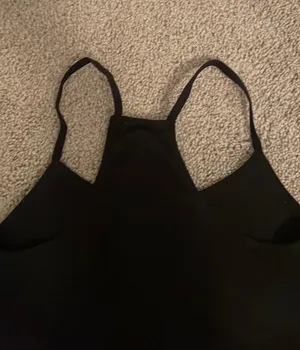Black ribbed tank thumbnail 4