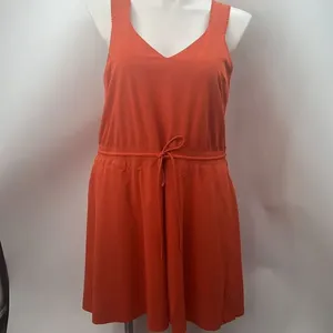 Athleta orange savanna strap athletic dress XL thumbnail 5