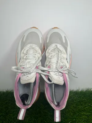 Nike Air Max 270 React White Pink Women’s Size 8 Running Sneakers CZ8131-100 thumbnail 5