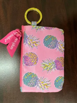 Simply Southern Small Wallet with Pineapples thumbnail 1