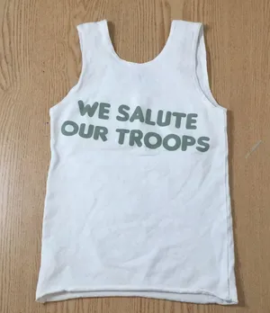 B16 Hooters Girl Military Camo Uniform Tank from Detroit MI Stretchy Size Xs thumbnail 4