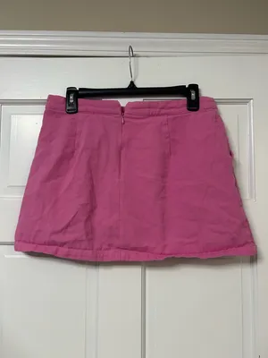Pink Lily Bright Pink Mini Skort thumbnail 2
