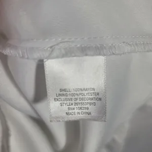 Mi Ami Francescas White Tiered Boho Gauzy Mini Dress Floral Embroidered Size XXS thumbnail 4