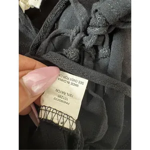 Black crop top Black thumbnail 5