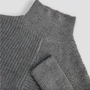Cozy Ribbed Knit Two-Piece Set in Charcoal Gray NWOT. thumbnail 5