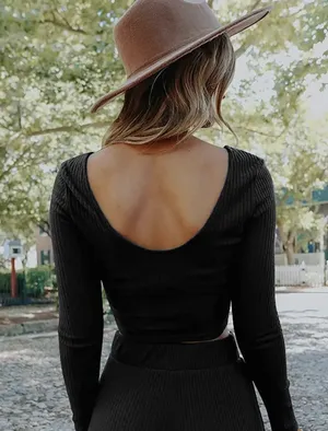 Black 2 piece outfit Size XL thumbnail 4
