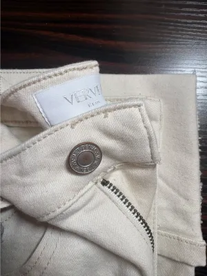 Cream Vervet Jeans thumbnail 6