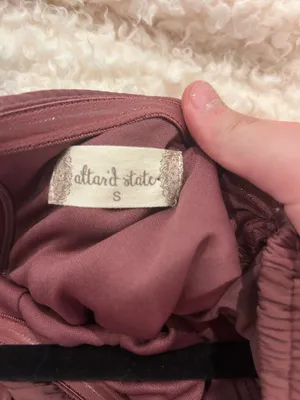 Altar'd State Dress Mini Maroon thumbnail 3