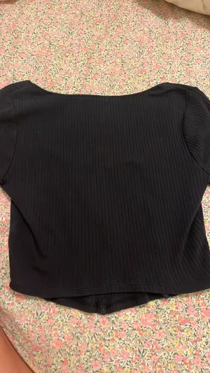 PacSun Black corset crop top thumbnail 4