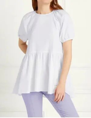 Hill House Francesca Top White thumbnail 1